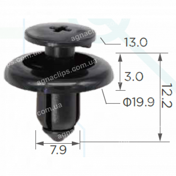 C 636 Кліпса Mazda Ford BC1D56145
