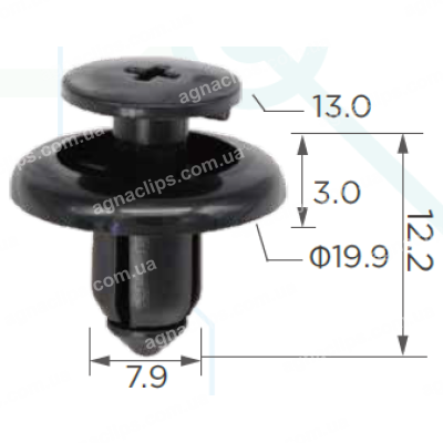 C 636 Кліпса Mazda Ford BC1D56145
