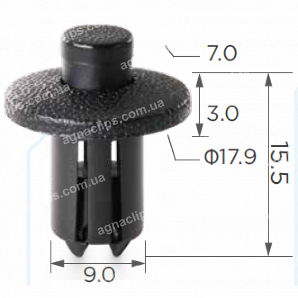 C 641 Кліпса Acura Honda Lexus Mazda Toyota 9046709139