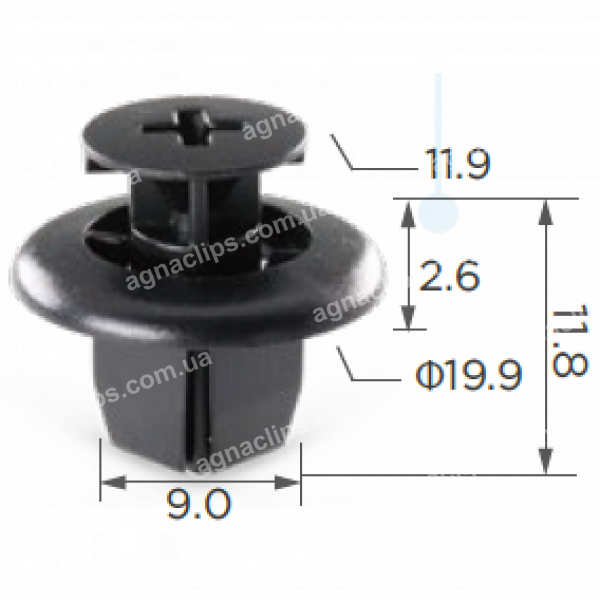 C 803 Кліпса Toyota Lexus Mitsubishi 9046709166 MR971764