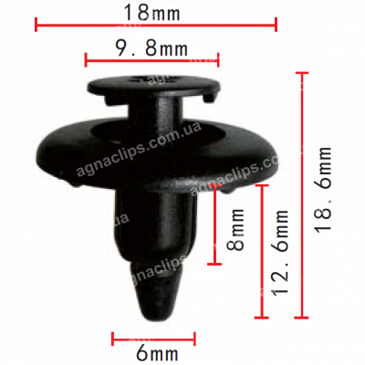 C 824 Кліпса Lexus Toyota 9046706150 9046706150C0