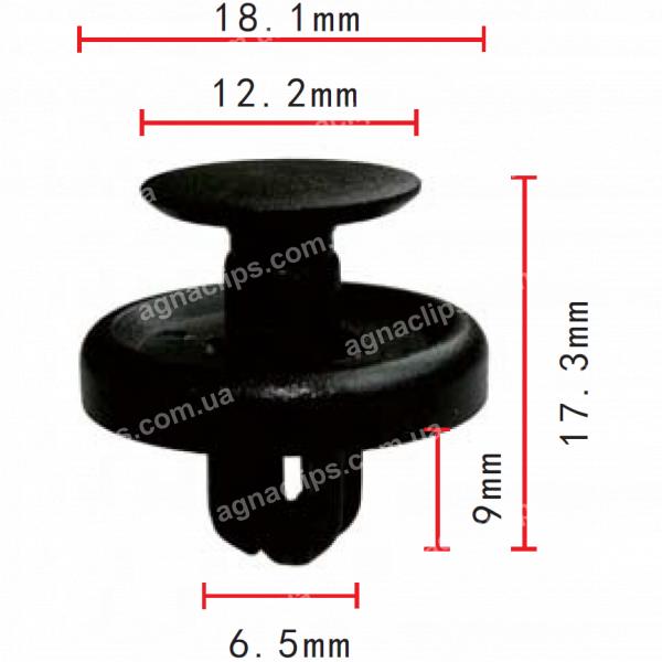C 837 Кліпса GM Toyota Lexus Subaru 88970767 9046710183 909130043