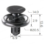 C 893 Кліпса Honda KIA Lexus Toyota 9046707201