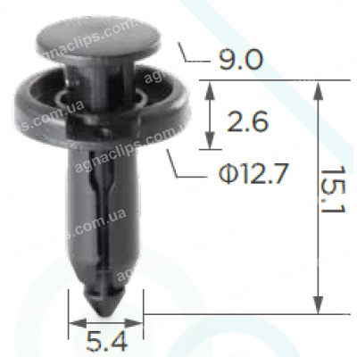 C 991 Кліпса Lexus Toyota 9046705136