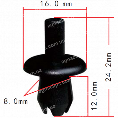 C 1150 Кліпса BMW Citroen Ford Honda Mercedes Opel Peugeot VW Audi 94530507 1719245 1916670 1104880 E844052S A0009902992 090087290 16186729901С N0385491