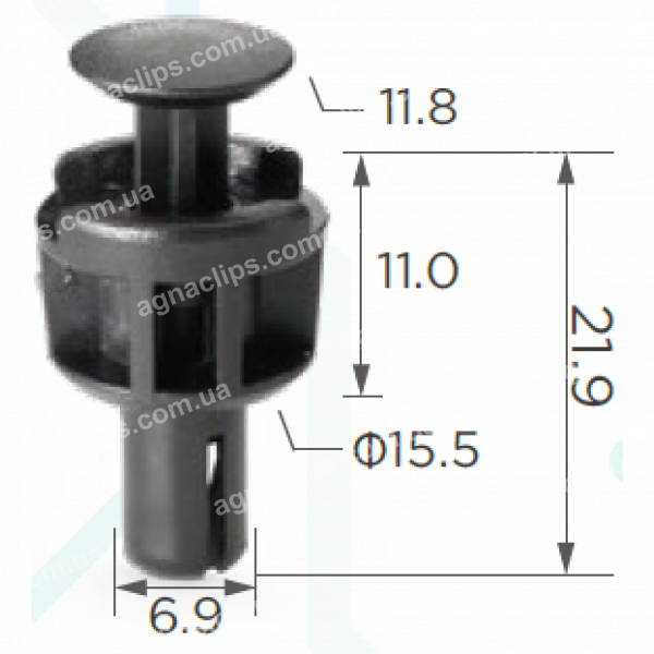 C 1324 Кліпса Toyota Lexus