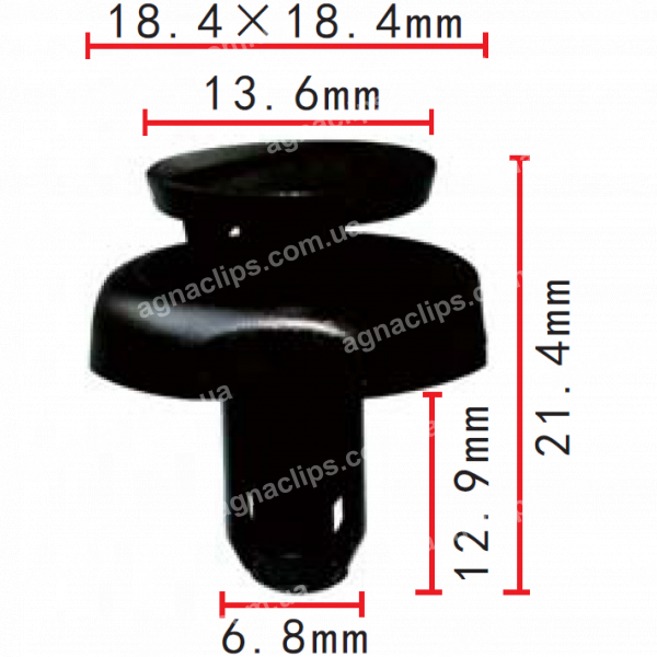 C 1430 Кліпса Toyota VW Audi Seat Lexus Skoda 5325920030 53259-20030