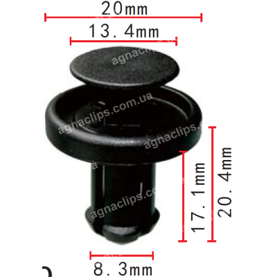 C 1509 Кліпса Toyota Lexus Honda 7586706030