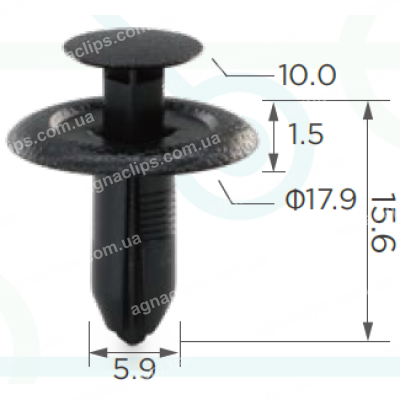 C 1547 Кліпса Mazda Ford B46768AC325 B46768AC328