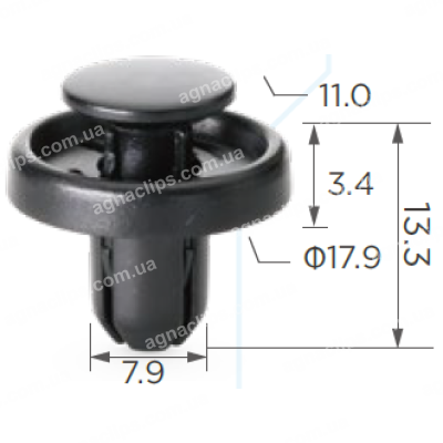 C 1713 Кліпса Subaru Toyota 909140065 SU00302989