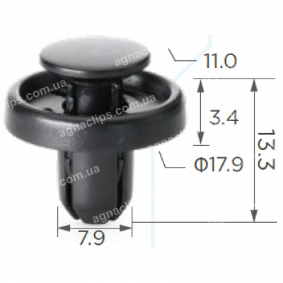 C 1713 Кліпса Subaru Toyota 909140065 SU00302989
