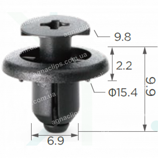 C 1714 Кліпса Lexus Subaru Toyota 46064AE000 SU00301220