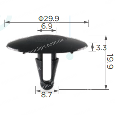 C 10 Кліпса Toyota Lexus Daihatsu 9046709006