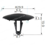 C 10 Кліпса Toyota Lexus Daihatsu 9046709006