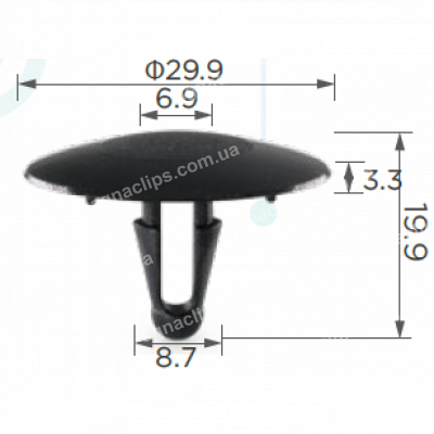 C 10 Кліпса Toyota Lexus Daihatsu 9046709006