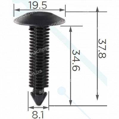 C 42 Кліпса GM Opel 14074081