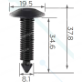 C 42 Кліпса GM Opel 14074081