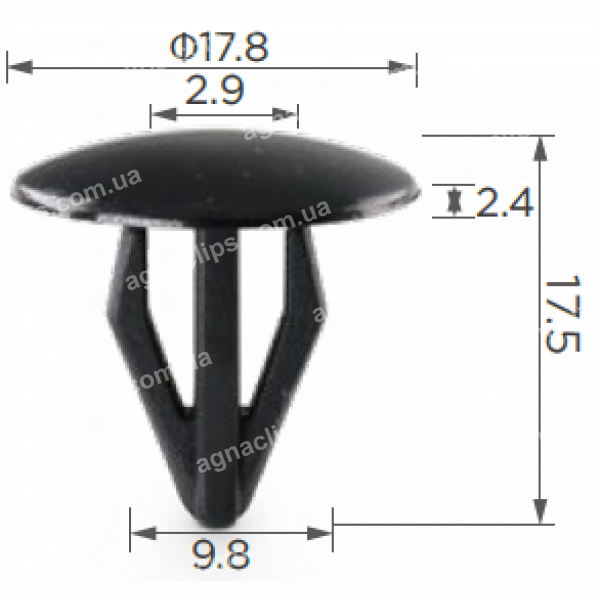 C 79 Кліпса Honda Acura Toyota Lexus Subaru 91515SM4003 9046709069 38529689A6300