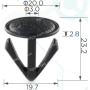 C 87 Кліпса Honda 906876710030