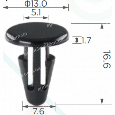 C 95 Кліпса Acura Honda Toyota Nissan Mitsubishi MB115492 90687SA50030 9046707050 9046708008 0155300172