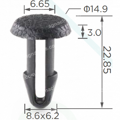 C 98 Кліпса Acura Honda Lexus Toyota 906706920030 9046709065