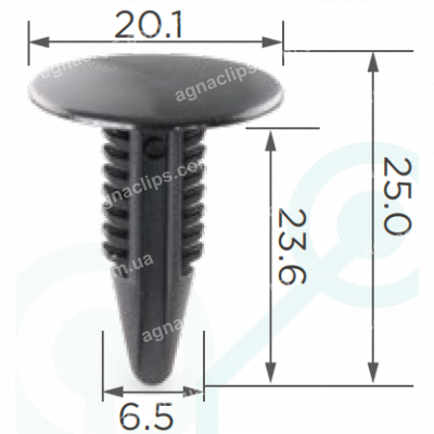 C 102 Кліпса GM Chevrolet 20319841