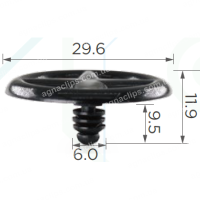 C 125 Кліпса Nissan Infiniti Mercury 65832F5000 6584630F00