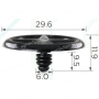 C 125 Кліпса Nissan Infiniti Mercury 65832F5000 6584630F00