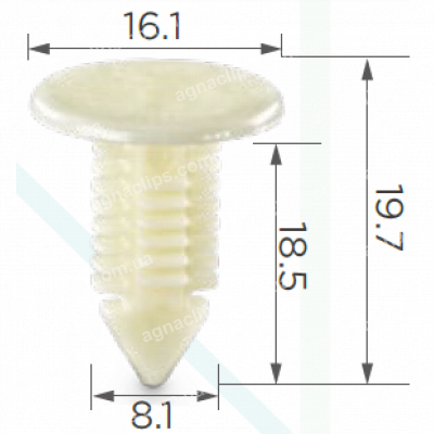 C 138 Кліпса GM Daewoo Chevrolet Saab Opel 6003587GM 25514221
