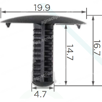 C 187 Кліпса Honda Acura Nissan Toyota Lexus 90667SA70030 8942798070
