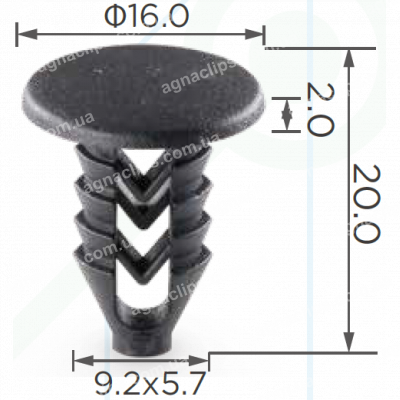 C 213 Кліпса Fiat Alfa Lancia Iveco 292906 14591487 17887787