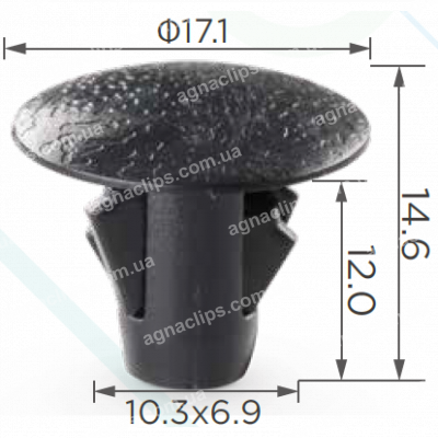 C 218 Кліпса Toyota Lexus 9046710107