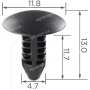 C 223 Кліпса Toyota Lexus Honda Mazda GM Daewoo Chevrolet Saab Opel Peugeot Citroen Mitsubishi Suzuki 904670504522 0940910304 682354 MR777365