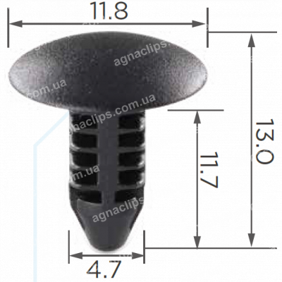 C 223 Кліпса Toyota Lexus Honda Mazda GM Daewoo Chevrolet Saab Opel Peugeot Citroen Mitsubishi Suzuki 904670504522 0940910304 682354 MR777365