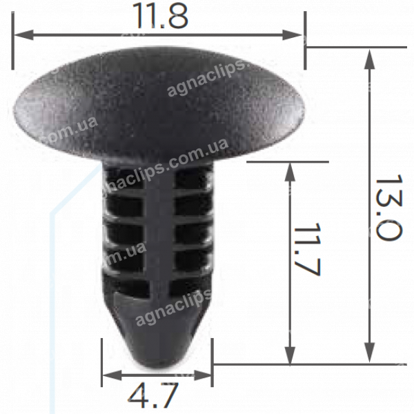 C 223 Кліпса Toyota Lexus Honda Mazda GM Daewoo Chevrolet Saab Opel Peugeot Citroen Mitsubishi Suzuki 904670504522 0940910304 682354 MR777365