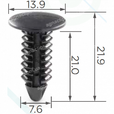 C 243 Кліпса GM Daewoo Chevrolet Saab Opel Dodge Chrysler 6502381