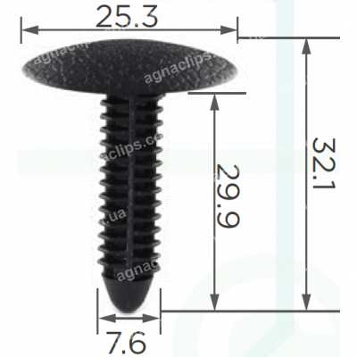 C 300 Кліпса Ford E9SB630 E9S-B6302354-ACW