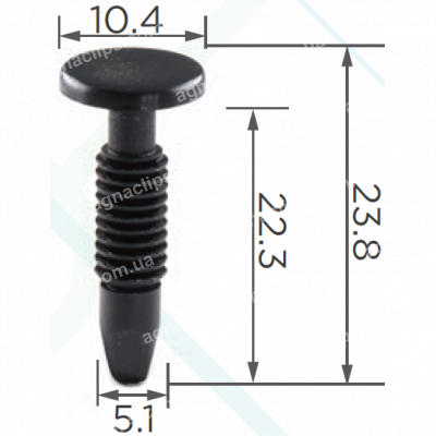 C 368 Кліпса GM Chevrolet 10078274