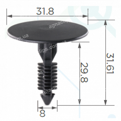 C 428 Кліпса Ford N800387S