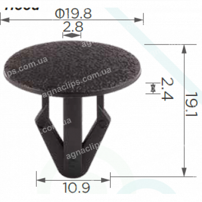 C 492 Кліпса Infiniti Lexus Nissan Toyota Mazda 015530005 9046711050E0 9046711050B0 0155300051