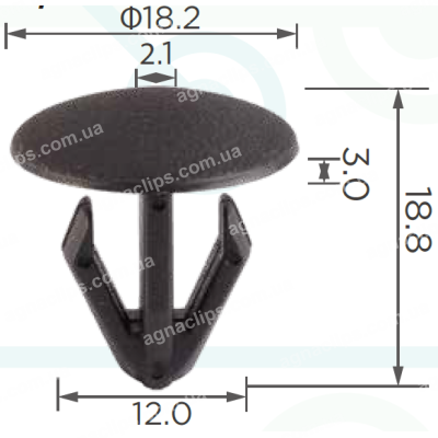 C 540 Кліпса Honda Toyota Lexus Acura 748426590030 9046712078