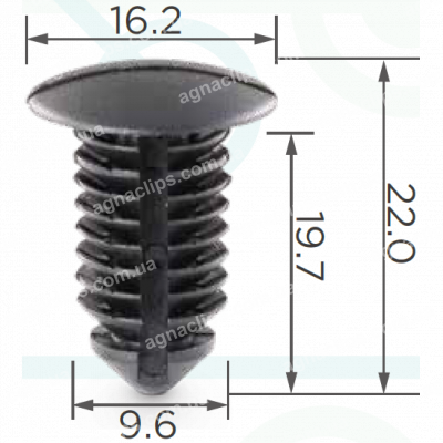 C 575 Кліпса Ford Chrysler Dodge Lincoln N807721S 6504043