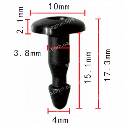 C 579 Кліпса Nissan Infiniti 6682088E00
