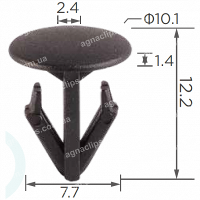 C 587 Кліпса Honda Acura Hyundai Nissan Renault 91520SM4C01 91520SM4C01