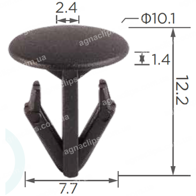 C 587 Кліпса Honda Acura Hyundai Nissan Renault 91520SM4C01 91520SM4C01