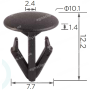 C 587 Кліпса Honda Acura Hyundai Nissan Renault 91520SM4C01 91520SM4C01