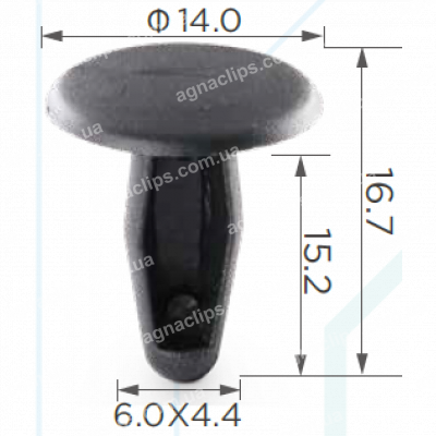 C 596 Кліпса Nissan Infiniti Mazda 6892901R00 992640531B