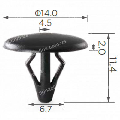 C 603 Кліпса Ford Mazda B45556741 F1CZ16774A