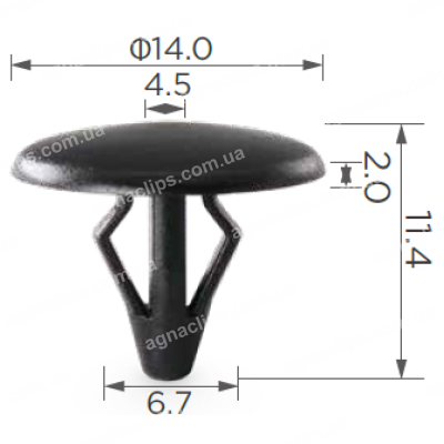C 603 Кліпса Ford Mazda B45556741 F1CZ16774A