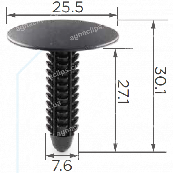 C 609 Кліпса Chrysler Dodge Opel 6502104